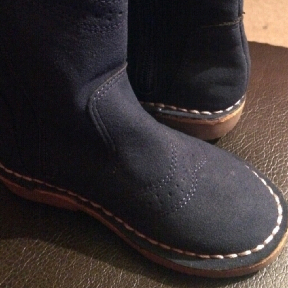 Carters Navy blue riding boots